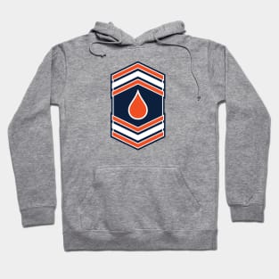 Oil Drop Insignia (Blue & Orange) [Rx-Tp] Hoodie